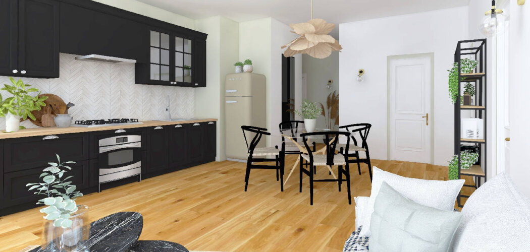 Programme immobilier neuf LES MAGNOLIAS - Cavignac : logements neufs et réhabilités en centre-ville, verdure et confort moderne (33620) - Référence : 15052