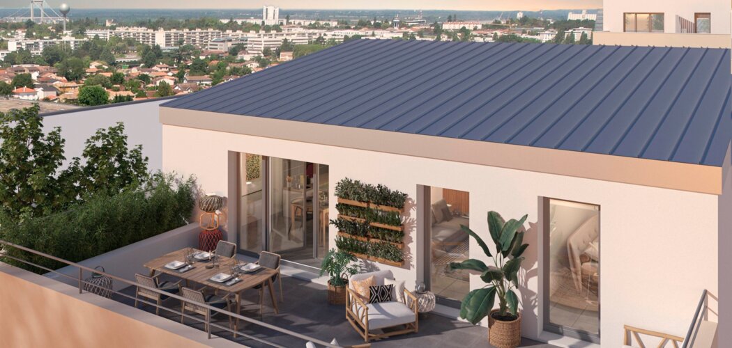 Programme immobilier neuf PICTY - Cenon : logements neufs de qualité à proximité des commerces (33150) - Référence : 14833