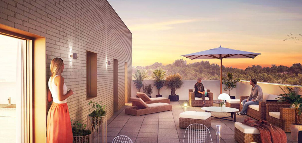 Programme immobilier neuf PASEO - Floirac : Résidence studio–T5 avec cadre verdoyant et confort optimisé proche des espaces naturels (33270) - Référence : 14309