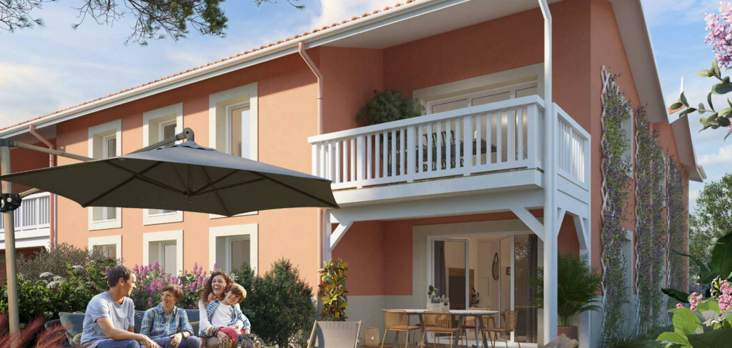 Programme immobilier neuf PRIMEROSE - Gujan-Mestras à proximité de la plage et du port (33470) - Référence : 14983