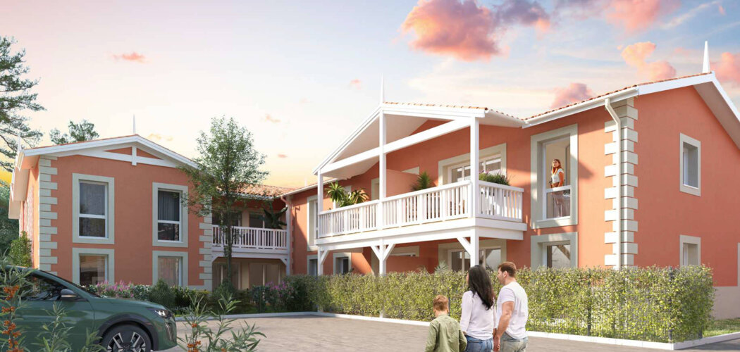 Programme immobilier neuf PRIMEROSE - Gujan-Mestras à proximité de la plage et du port (33470) - Référence : 14983