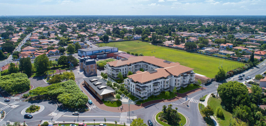 Programme immobilier neuf Clos Pasteur - Gujan-Mestras : logements neufs proches de la gare TER et des plages (33470) - Référence : 14982