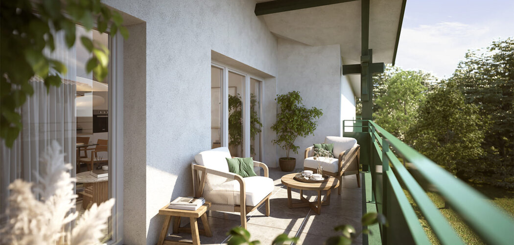 Programme immobilier neuf COTE SALINE - Gujan-Mestras : logements neufs sécurisés et verdoyants proche des commodités (33470) - Référence : 14981