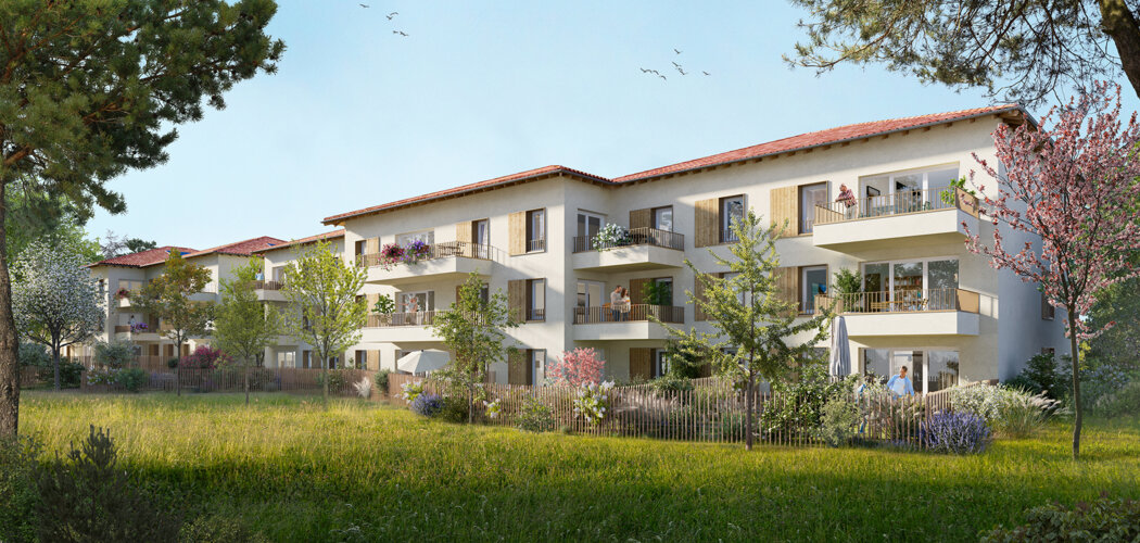 Programme immobilier neuf LES NOISETIERS - La Taillan-Médoc : logements neufs T2–T4 proche de Bordeaux (33320) - Référence : 9239