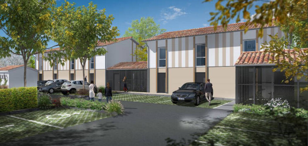Programme immobilier neuf LES GIRONDINES - Le Haillan : Résidence T4 avec cadre verdoyant et confort moderne proche des commodités (33185) - Référence : 4554