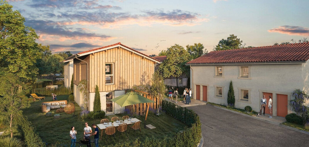 Programme immobilier neuf LES SOLEILS D'OYAT - Le Porge à deux pas du centre-ville et plages (33680) - Référence : 11326