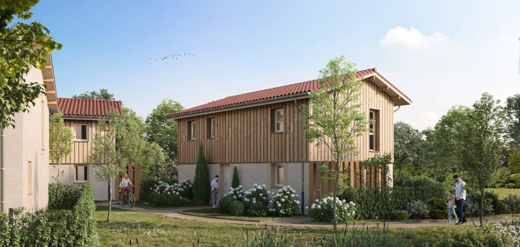 Programme immobilier neuf LES SOLEILS D'OYAT - Le Porge à deux pas du centre-ville et plages (33680) - Référence : 11326