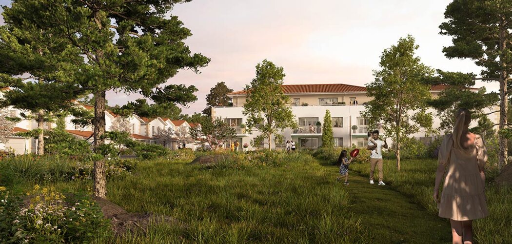 Programme immobilier neuf Les Jardins de Braude - Le Taillan-Médoc aux portes  de Bordeaux (33320) - Référence : 17299