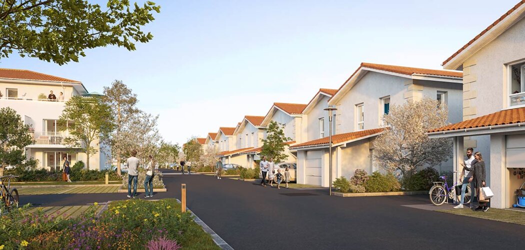 Programme immobilier neuf Les Jardins de Braude - Le Taillan-Médoc aux portes  de Bordeaux (33320) - Référence : 17299