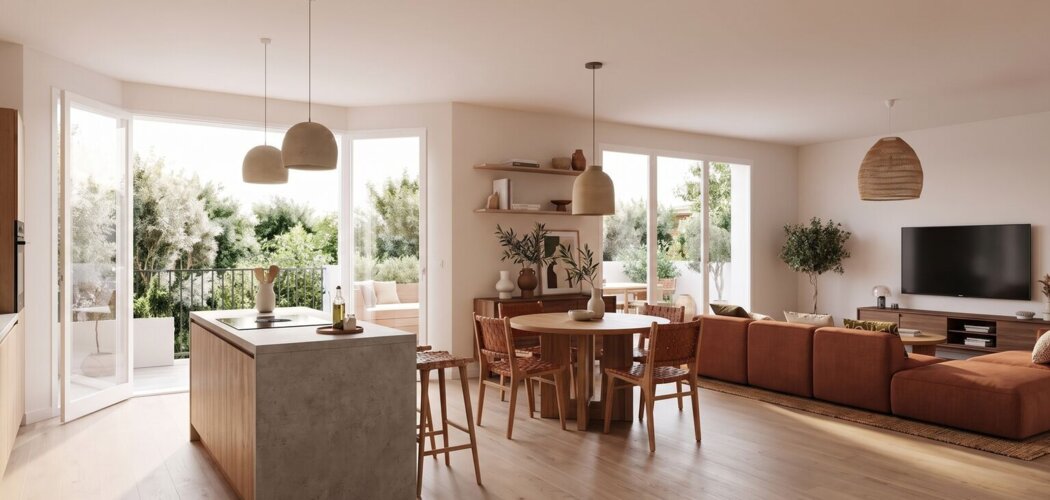 Programme immobilier neuf HERITAGE - Le Taillan-Médoc : logements neufs T2–T4 proche des transports (33320) - Référence : 15053