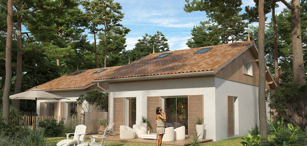 Programme immobilier neuf GEMME - Lège-Cap-Ferret près du centre (33950) - Référence : 9271
