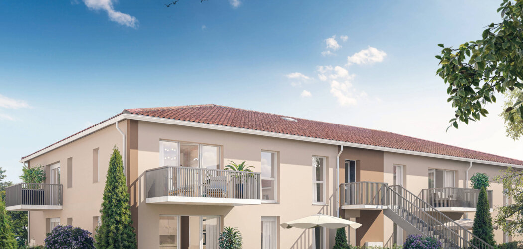Programme immobilier neuf Domaine des Cépages - Lesparre-Médoc en plein centre ville (33340) - Référence : 9235