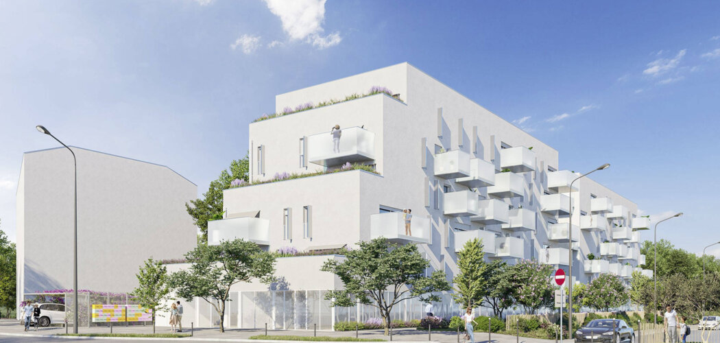 Programme immobilier neuf Villa Blanche - Lormont à quelques minutes de marche du tramway A (33310) - Référence : 15007