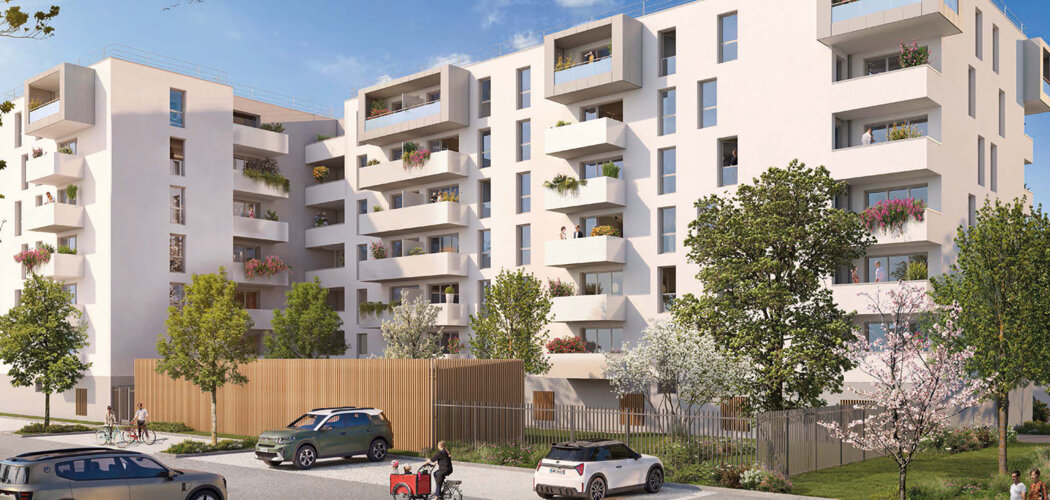 Programme immobilier neuf Hubline - Lormont rive droite proche du tramway A (33310) - Référence : 15008