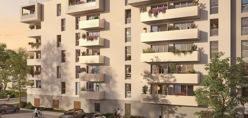 Programme immobilier neuf Hubline - Lormont rive droite proche du tramway A (33310) - Référence : 15008