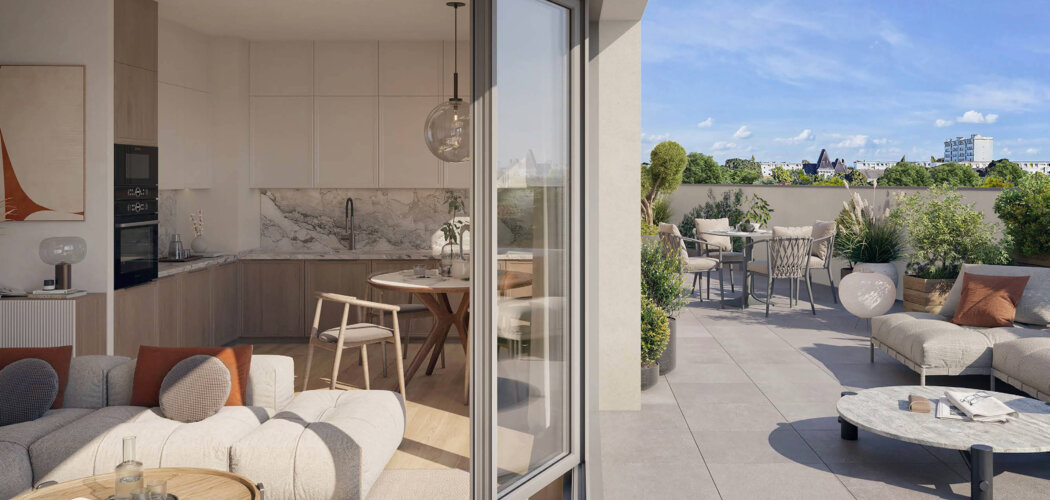 Programme immobilier neuf Belle Rive - Lormont vivre entre Garonne et métropole bordelaise (33310) - Référence : 15006