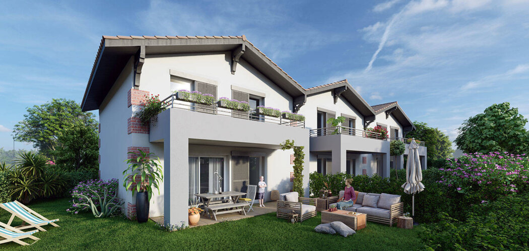 Programme immobilier neuf LES VILLAS JARDINS - Martignas-sur-Jalle : Résidence T2–T4 avec cadre balnéaire et confort optimisé proche des commodités (33127) - Référence : 14324