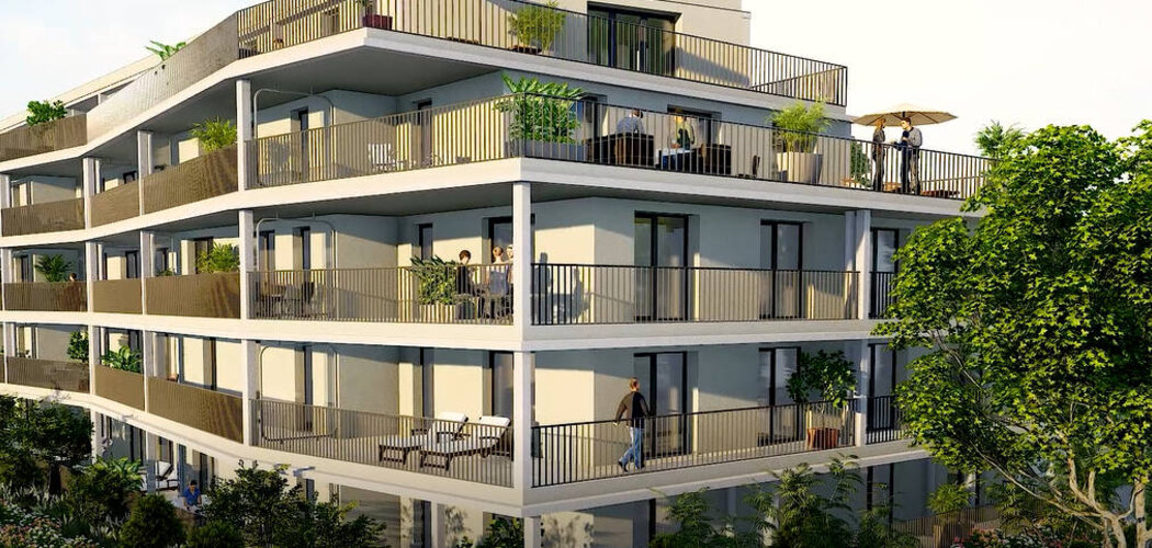 Programme immobilier neuf EUPHORBIA - Mérignac au sein du quartier du Parc Mirepin (33700) - Référence : 15049