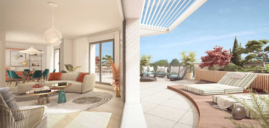 Programme immobilier neuf MAGNOLIA - Mérignac : logements neufs du studio au 6 pièces proches de Bordeaux et des transports (33700) - Référence : 15048