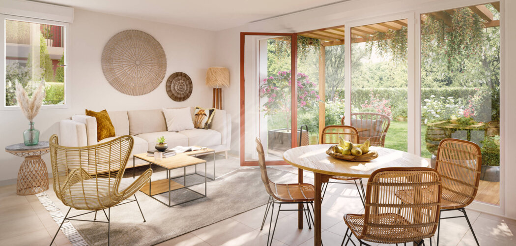 Programme immobilier neuf Bloom Parc - MÉRIGNAC (33) - Maisons - Mérignac : Résidence T3–T5 avec cadre naturel et confort optimisé proche des commodités (33700) - Référence : 14470