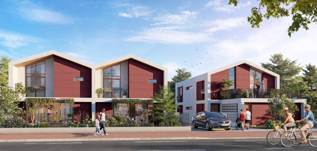 Programme immobilier neuf Bloom Parc - MÉRIGNAC (33) - Maisons - Mérignac : Résidence T3–T5 avec cadre naturel et confort optimisé proche des commodités (33700) - Référence : 14470