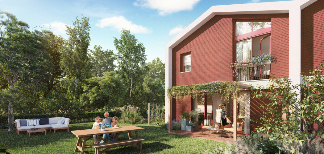 Programme immobilier neuf Bloom Parc - MÉRIGNAC (33) - Maisons - Mérignac : Résidence T3–T5 avec cadre naturel et confort optimisé proche des commodités (33700) - Référence : 14470