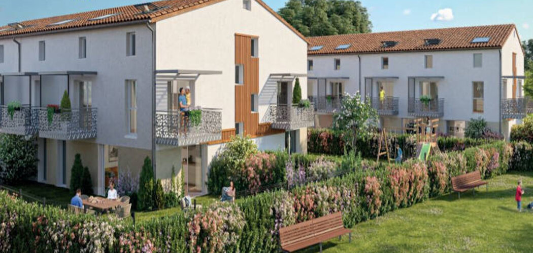 Programme immobilier neuf Le Domaine de Lalande - Montussan : Résidence T2–T3 avec cadre moderne et espaces extérieurs proche de Bordeaux (33450) - Référence : 4674