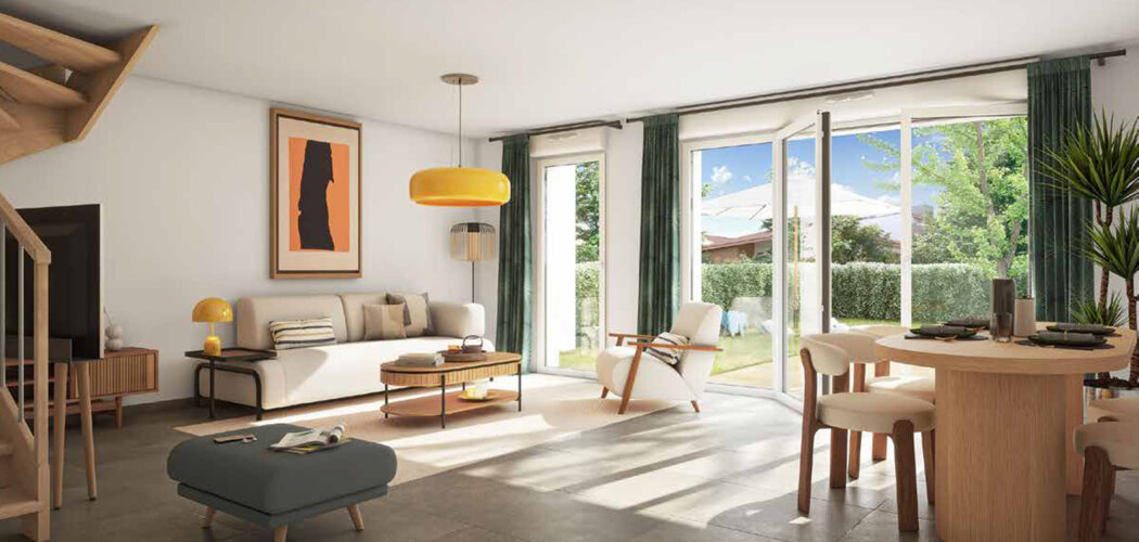 Programme immobilier neuf LES JARDINS ETOILES - Pessac quartier calme à quelques pas de la Forêt de Bourgailh (33600) - Référence : 15041