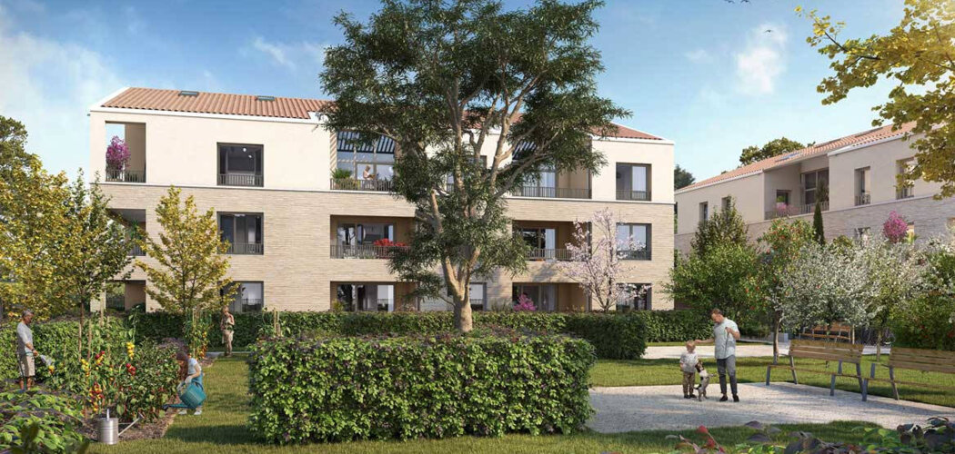 Programme immobilier neuf CLOS MADRAN - Pessac quartier résidentiel près du Château Pape Clément (33600) - Référence : 15036