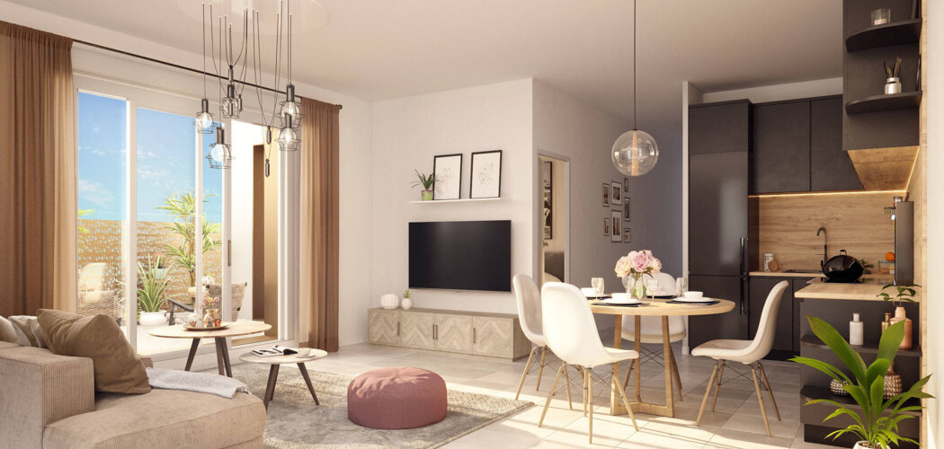 Programme immobilier neuf La Réserve - PESSAC (33) - Pessac : Résidence T2–T4 avec cadre contemporain et confort optimisé proche des espaces naturels (33600) - Référence : 14251