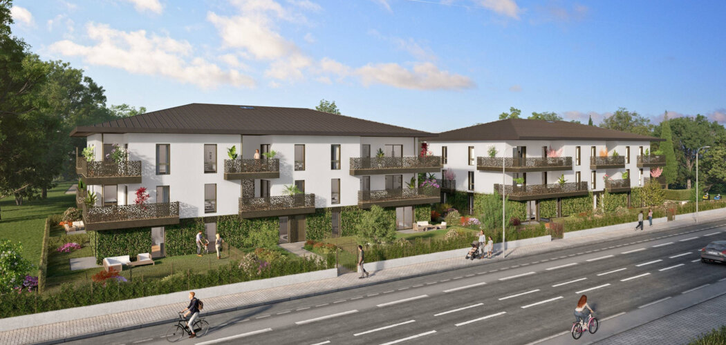 Programme immobilier neuf La Réserve - PESSAC (33) - Pessac : Résidence T2–T4 avec cadre contemporain et confort optimisé proche des espaces naturels (33600) - Référence : 14251
