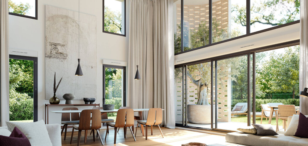 Programme immobilier neuf Les Jardins de Célan - Pessac : Résidence T2–T5 avec cadre arboré et confort optimisé proche des commodités (33600) - Référence : 14621