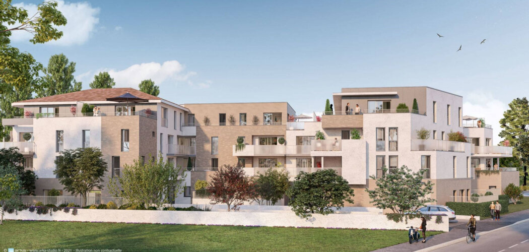 Programme immobilier neuf Les Lumières - Pessac : Résidence T2–T5 avec cadre verdoyant et confort optimisé proche des commodités (33600) - Référence : 6218