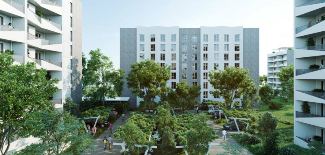Programme immobilier neuf CAMPUS COMPOSTELLE - Pessac universités accessibles à pied, résidence étudiante (33600) - Référence : 15043