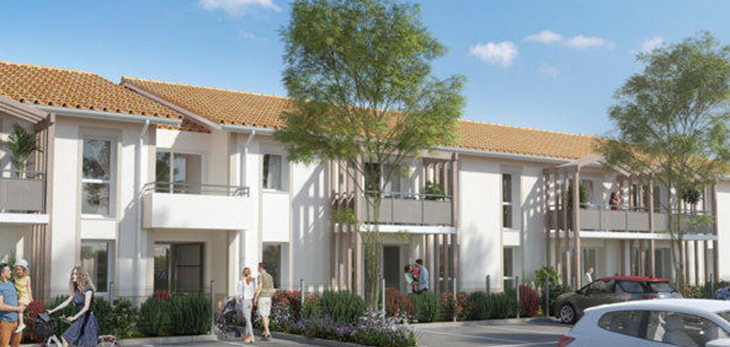 Programme immobilier neuf Résidence des chênes - Saint-André-de-Cubzac : Résidence T1–T3 avec cadre sobre et confort optimisé proche des transports (33240) - Référence : 5939
