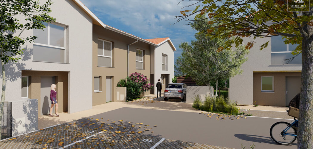 Programme immobilier neuf LES VILLAS PREVERT - Saint-Jean-d’Illac  maisons à proximité de Bordeaux (33127) - Référence : 11145