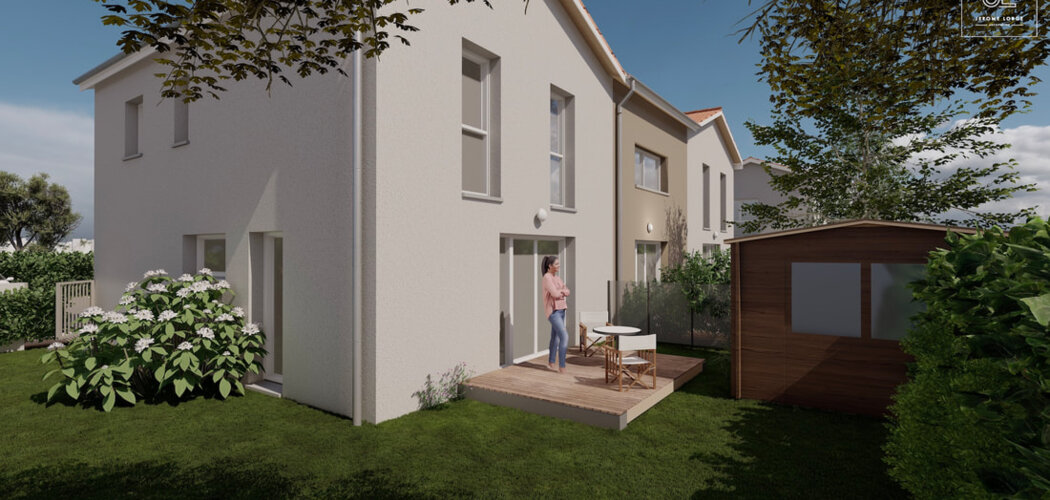 Programme immobilier neuf LES VILLAS PREVERT - Saint-Jean-d’Illac  maisons à proximité de Bordeaux (33127) - Référence : 11145