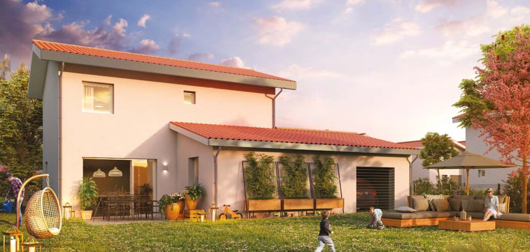 Programme immobilier neuf LES VILLAS FILAO - Saint-Médard-en-Jalles près des commerces (33160) - Référence : 9249