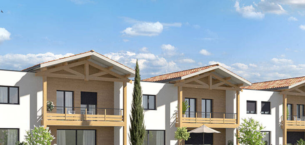 Programme immobilier neuf Le Patio de Nahla - Saint-Seurin-sur-l'Isle : Résidence T3–T4 avec cadre naturel et confort optimisé proche des commodités (33660) - Référence : 6247