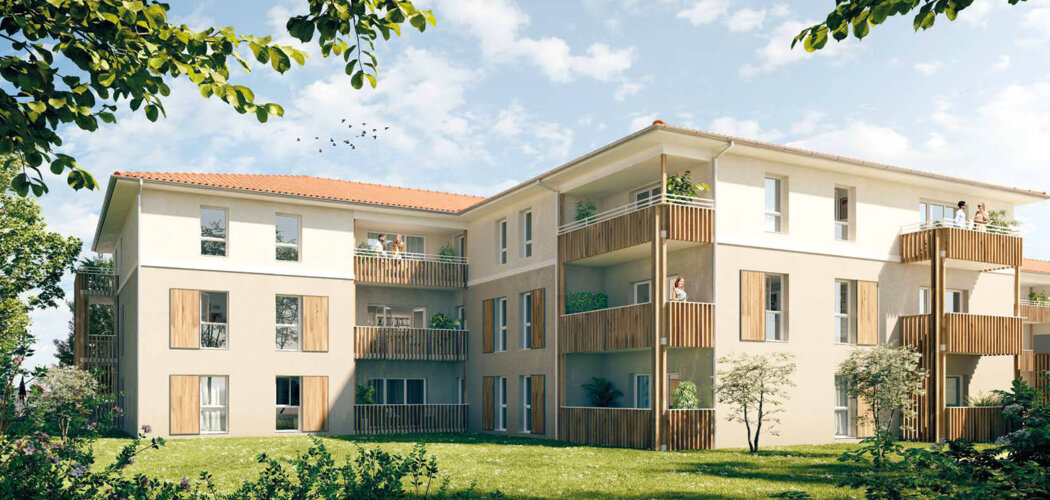 Programme immobilier neuf GFI - Résidence Via Vigna - Saint-Vincent-de-Paul aux portes de Bordeaux (33440) - Référence : 15056
