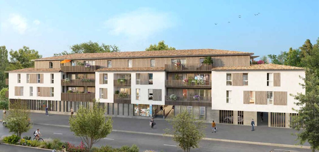 Programme immobilier neuf LE FLORE - Saint-Vincent-de-Paul entre nature et Bordeaux (33440) - Référence : 15057