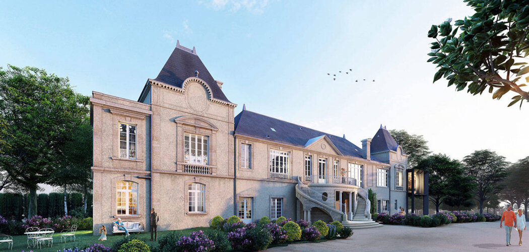 Programme immobilier neuf ABBAYE DE BONLIEU DF/PINEL MEL - Sainte-Eulalie : Résidence studio–T4 avec cadre historique et confort moderne proche des transports (33560) - Référence : 14212
