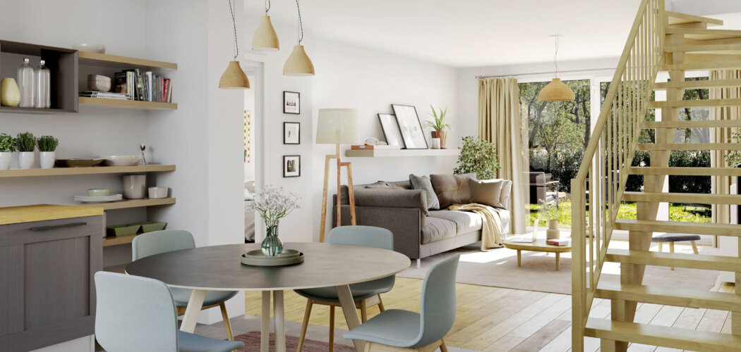 Programme immobilier neuf Villas des côteaux - Salleboeuf  à deux pas du centre ville (33370) - Référence : 14998
