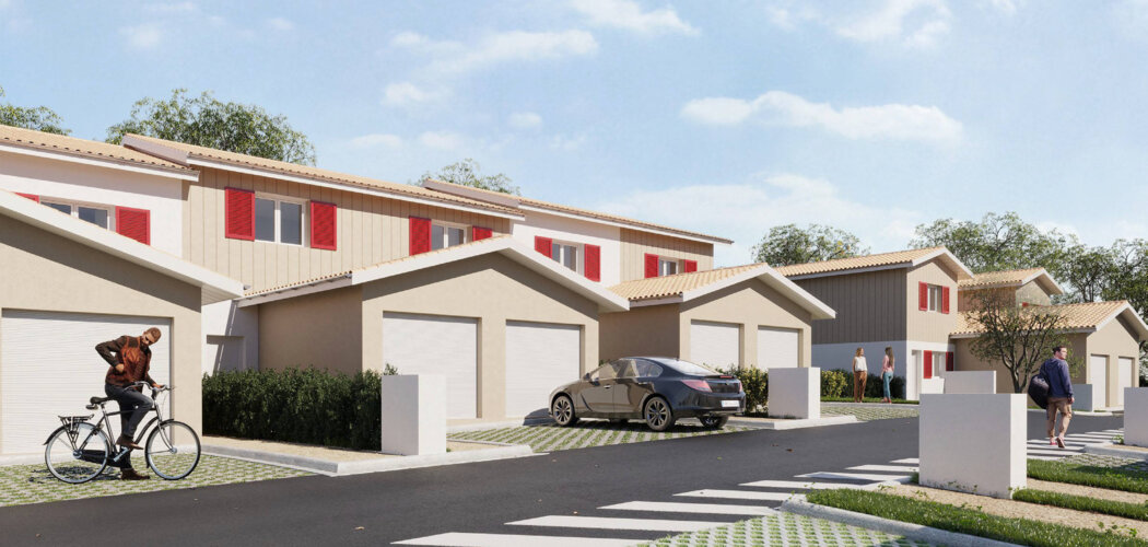 Programme immobilier neuf Villas des côteaux - Salleboeuf  à deux pas du centre ville (33370) - Référence : 14998