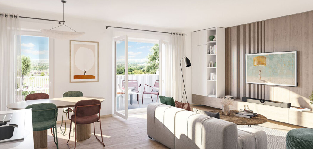 Programme immobilier neuf Naturessence - Villenave-d'Ornon près tram C (33140) - Référence : 15027