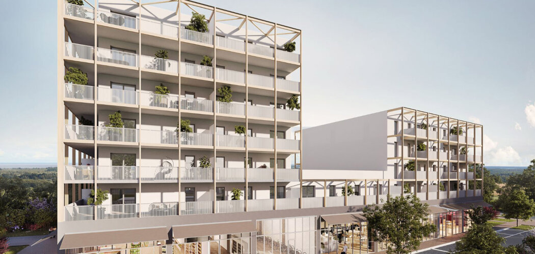 Programme immobilier neuf Naturessence - Villenave-d'Ornon près tram C (33140) - Référence : 15027