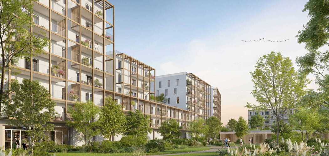 Programme immobilier neuf Boscaïa - Domaine de Geneste - Villenave-d'Ornon proche future place du marché (33140) - Référence : 15023