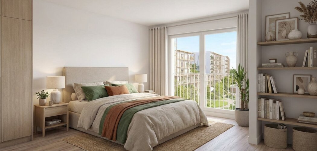 Programme immobilier neuf Boscaïa - Domaine de Geneste - Villenave-d'Ornon proche future place du marché (33140) - Référence : 15023