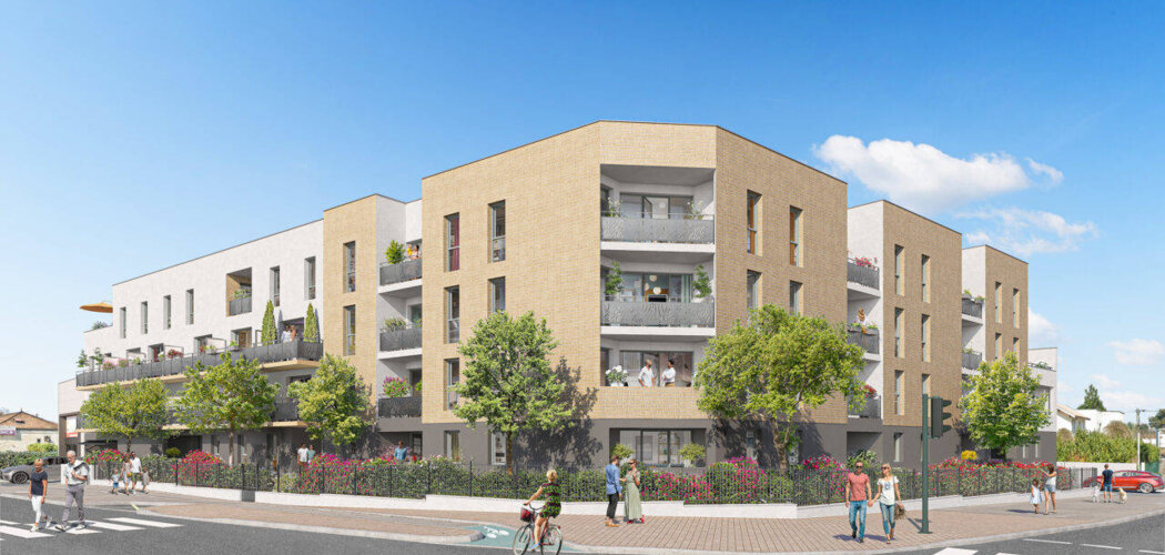 Programme immobilier neuf Les Jardins Saint-Yves - Villenave-d’Ornon quartier Pont de la Maye à deux pas du bus (33140) - Référence : 15019