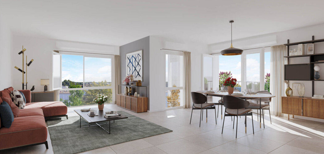 Programme immobilier neuf Les Jardins Saint-Yves - Villenave-d’Ornon quartier Pont de la Maye à deux pas du bus (33140) - Référence : 15019